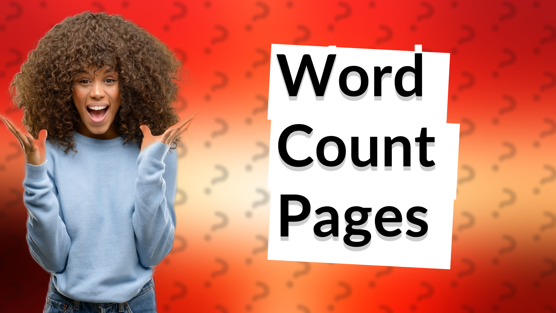 Word Count Pages