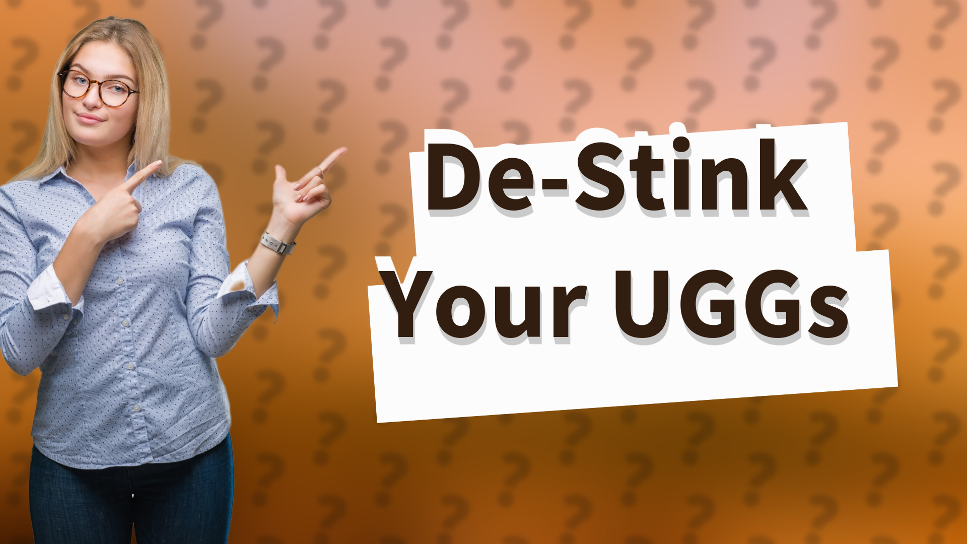 De-Stink Your UGGs