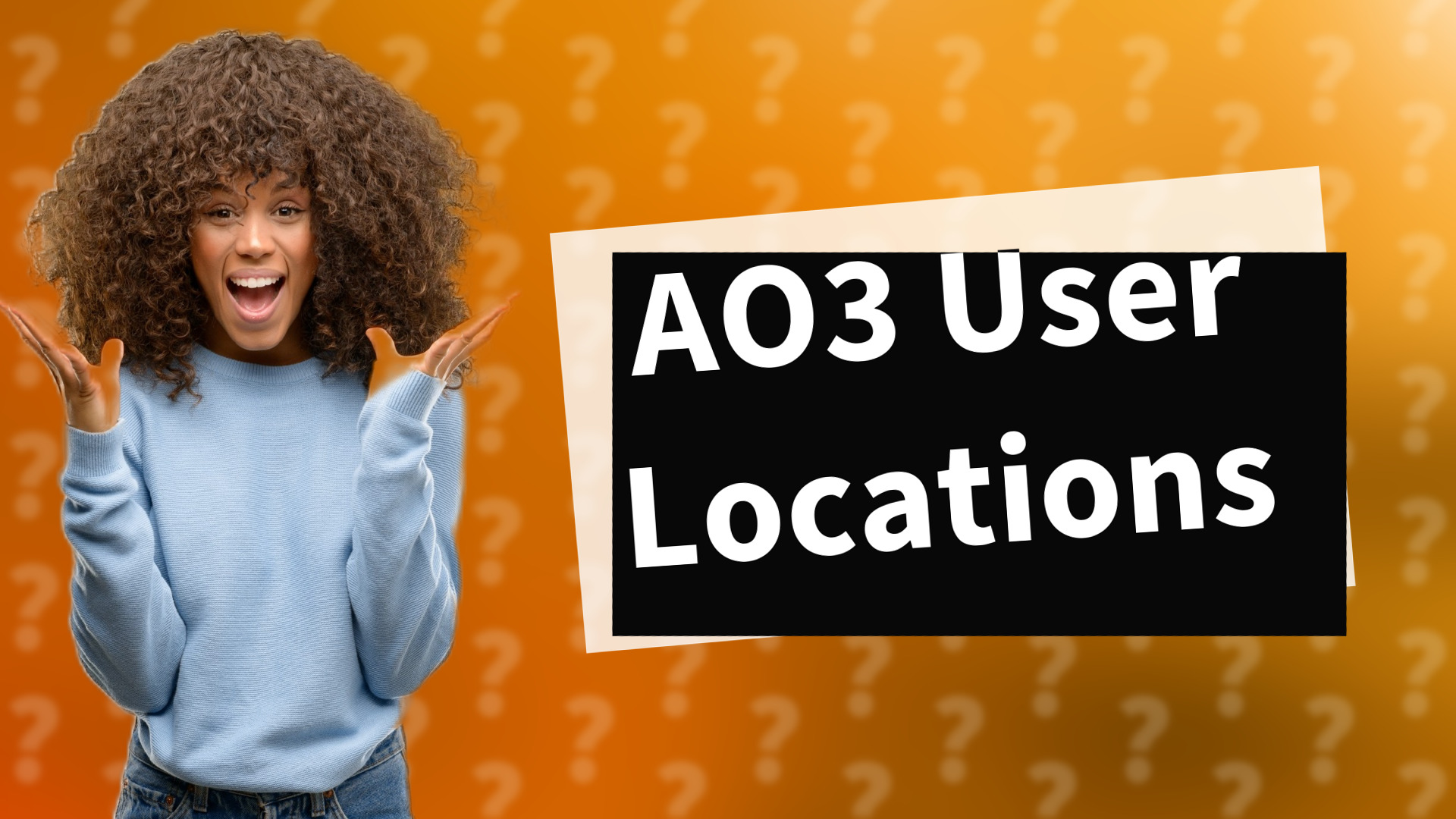 AO3 User Locations