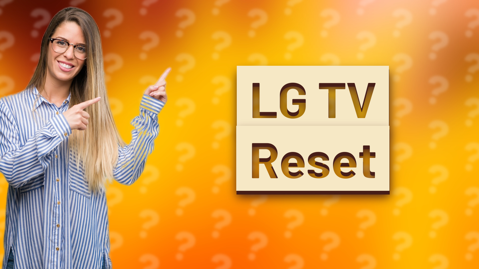 LG TV Reset