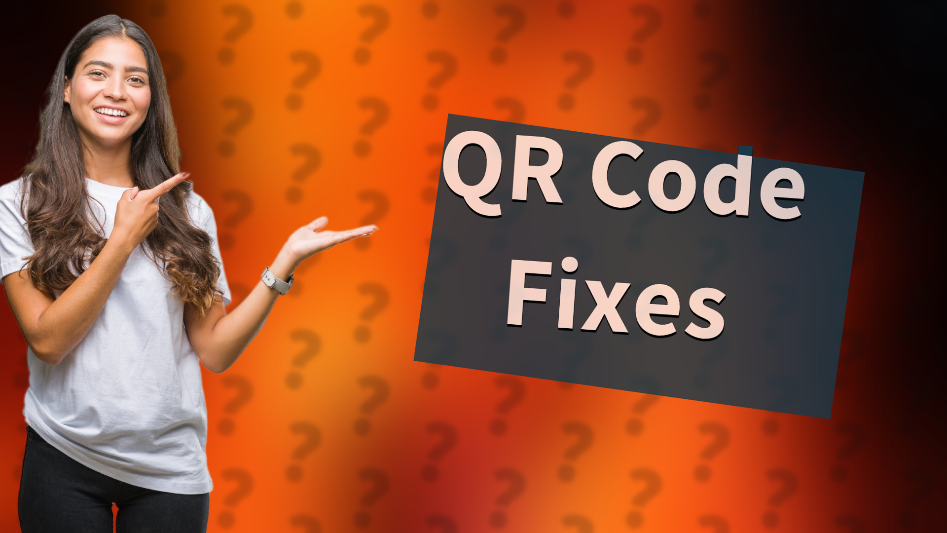 QR Code Fixes