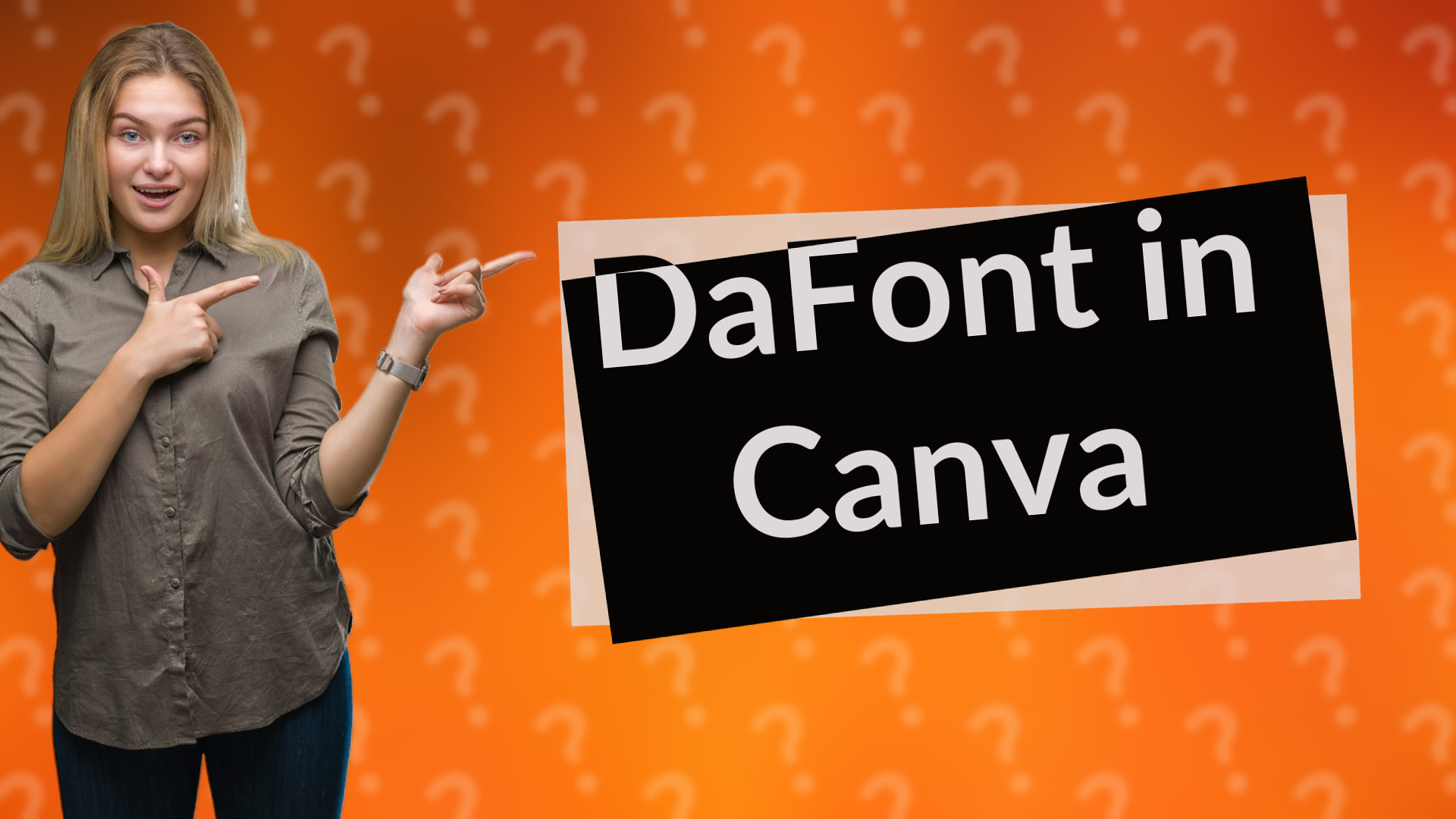 DaFont in Canva