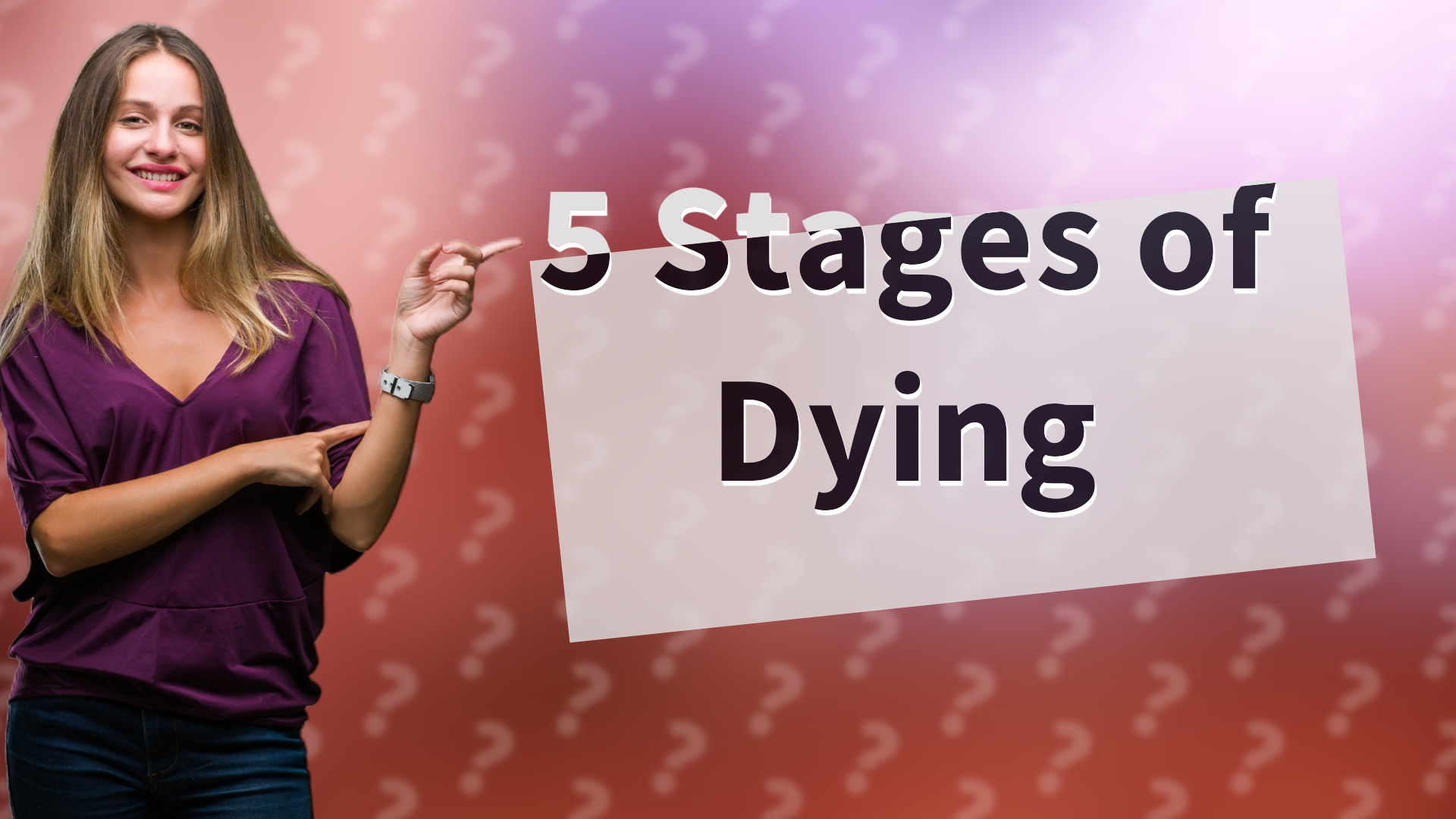 5 Stages of Dying