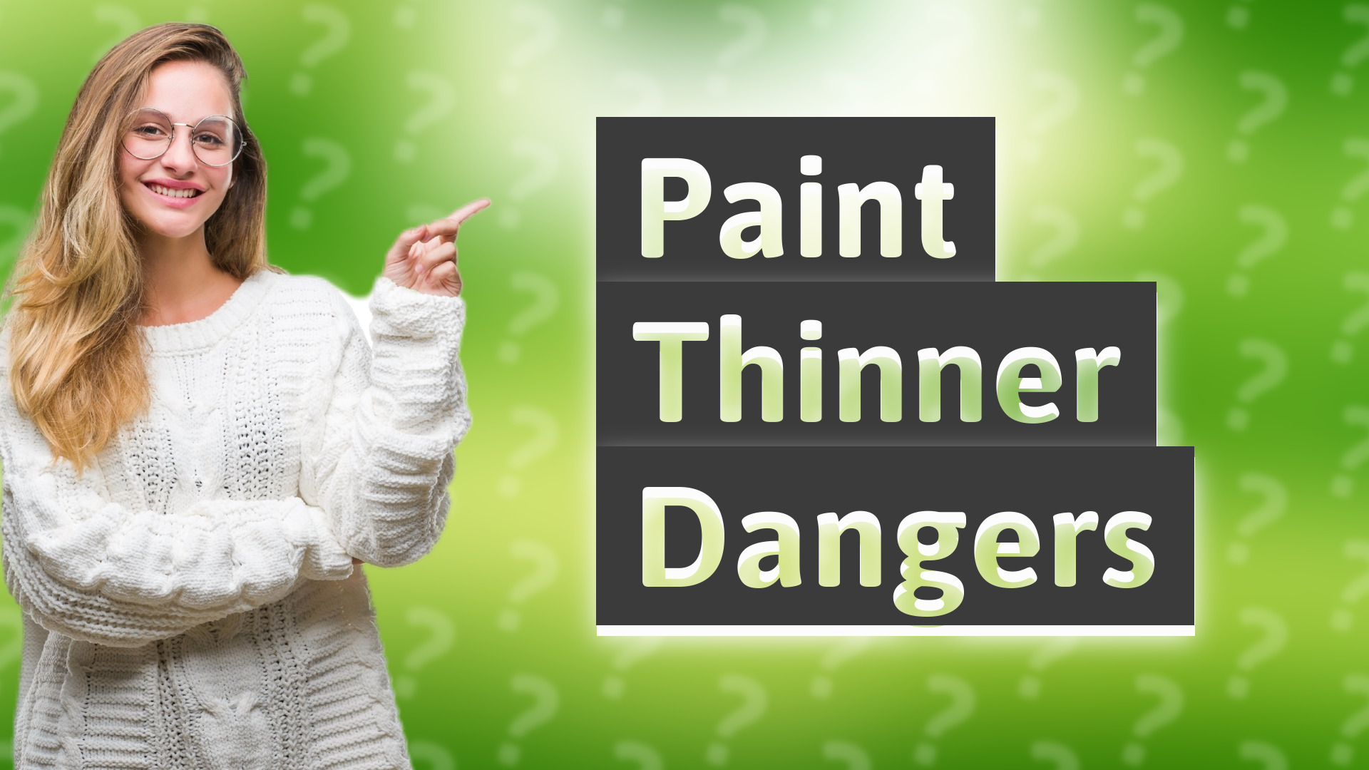 Paint Thinner Dangers