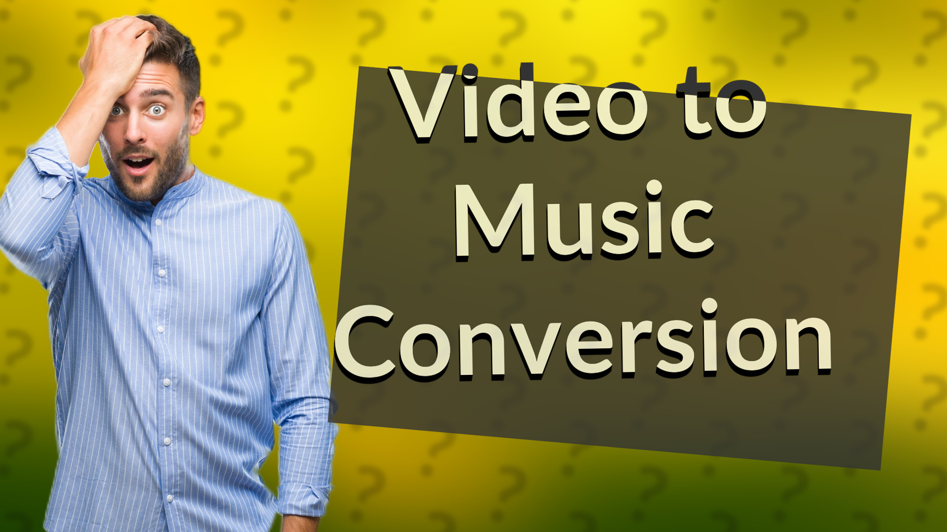 Video to Music Conversion