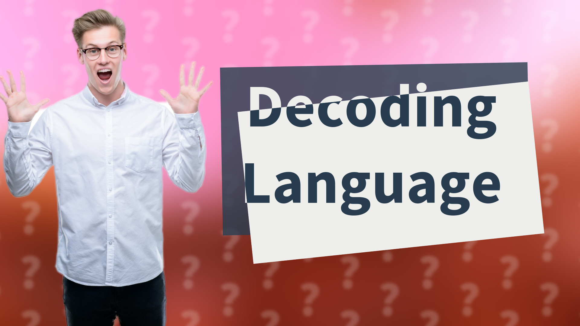 Decoding Language