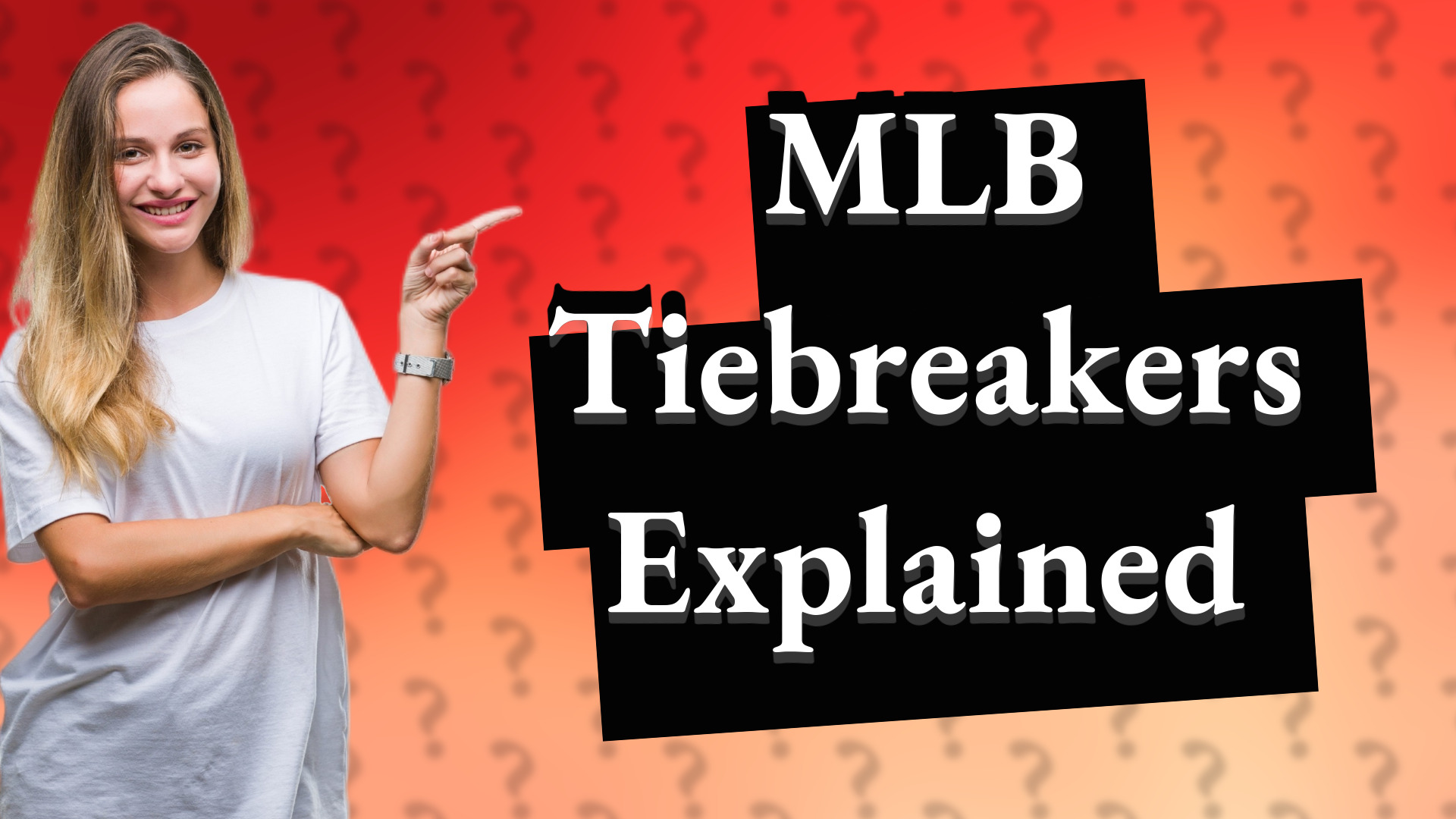 MLB Tiebreakers Explained