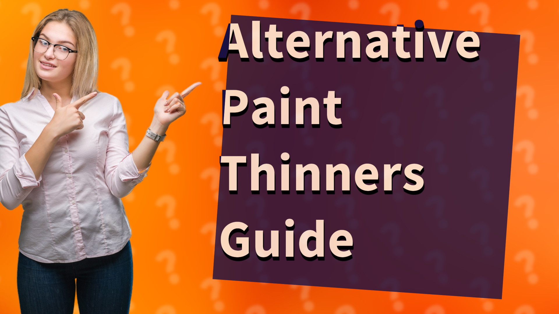 Alternative Paint Thinners Guide