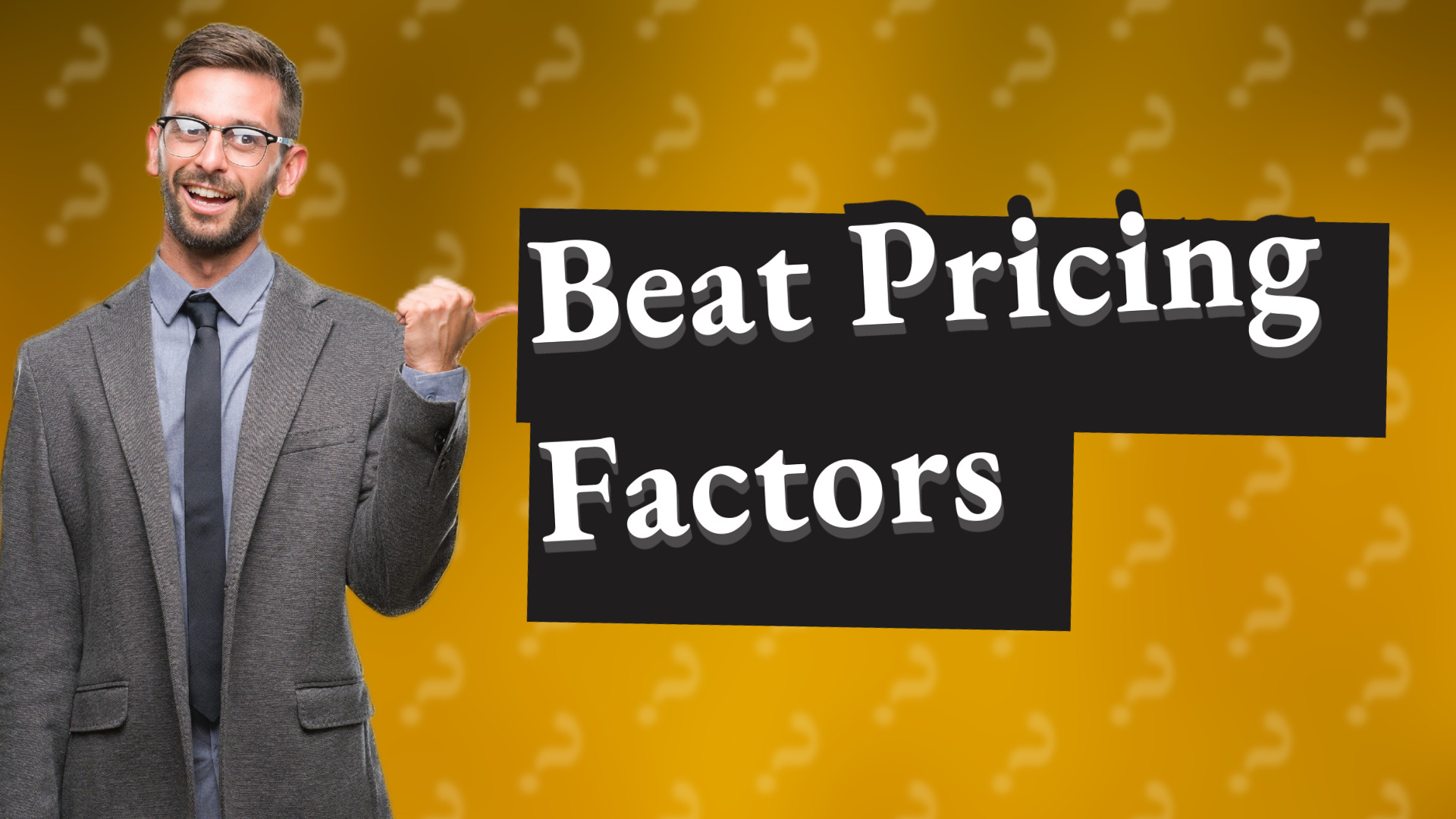 Beat Pricing Factors