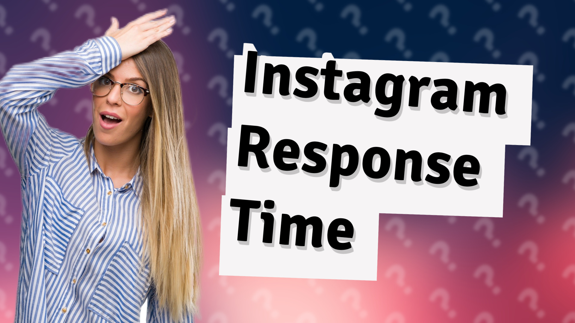 Instagram Response Time
