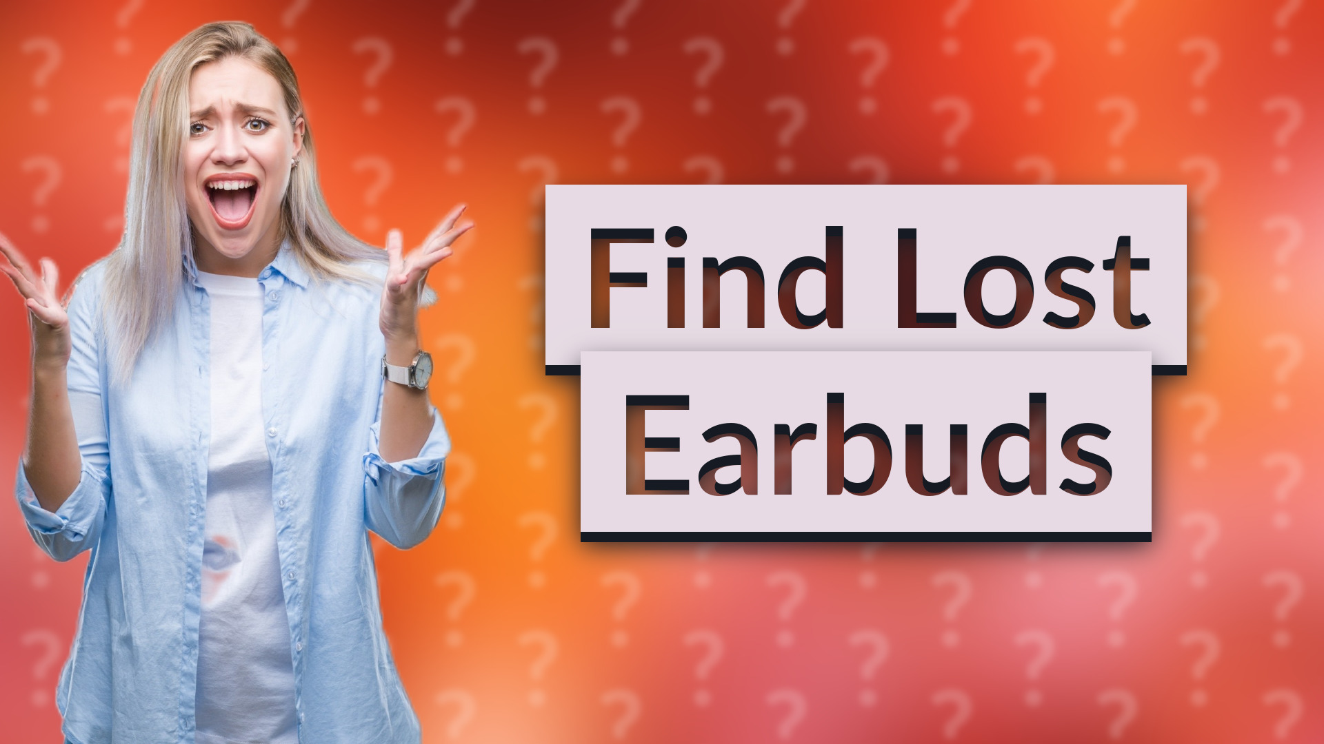 Find Lost Earbuds