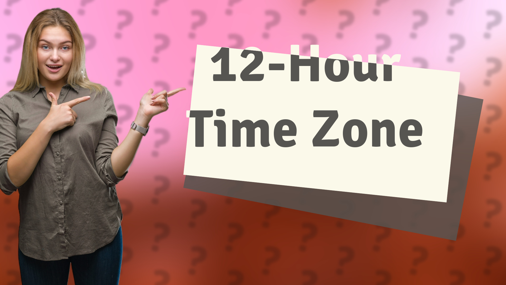 12-Hour Time Zone