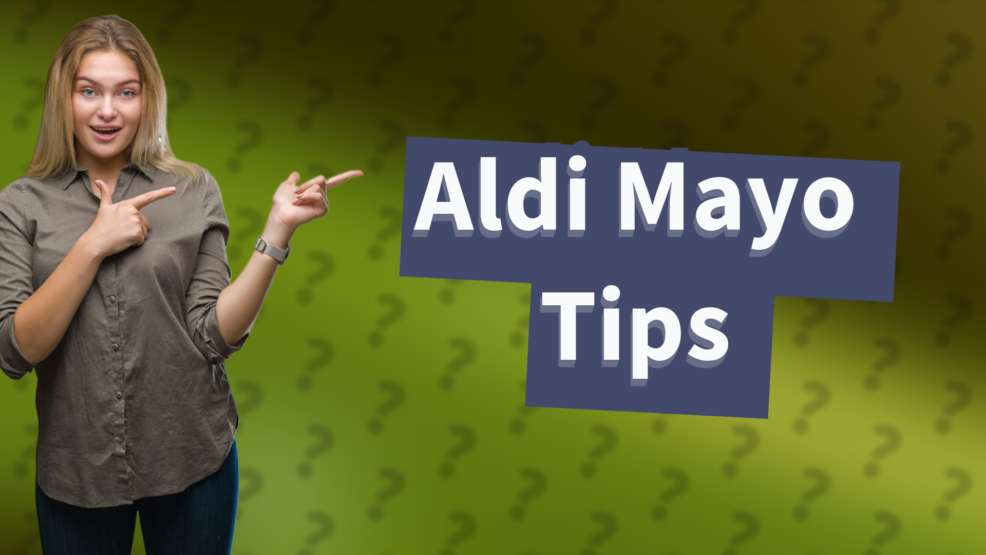 Aldi Mayo Tips
