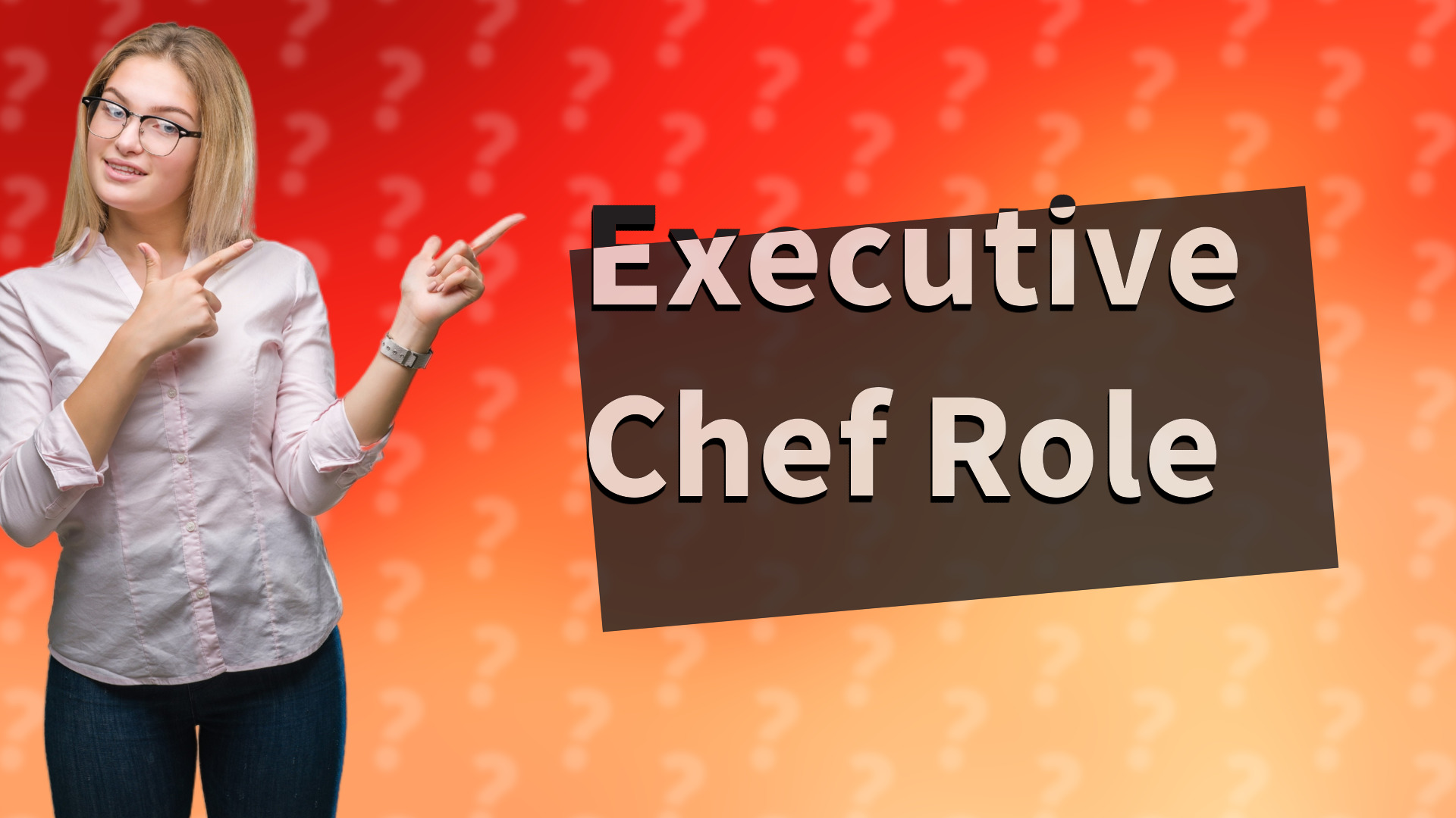 Executive Chef Role