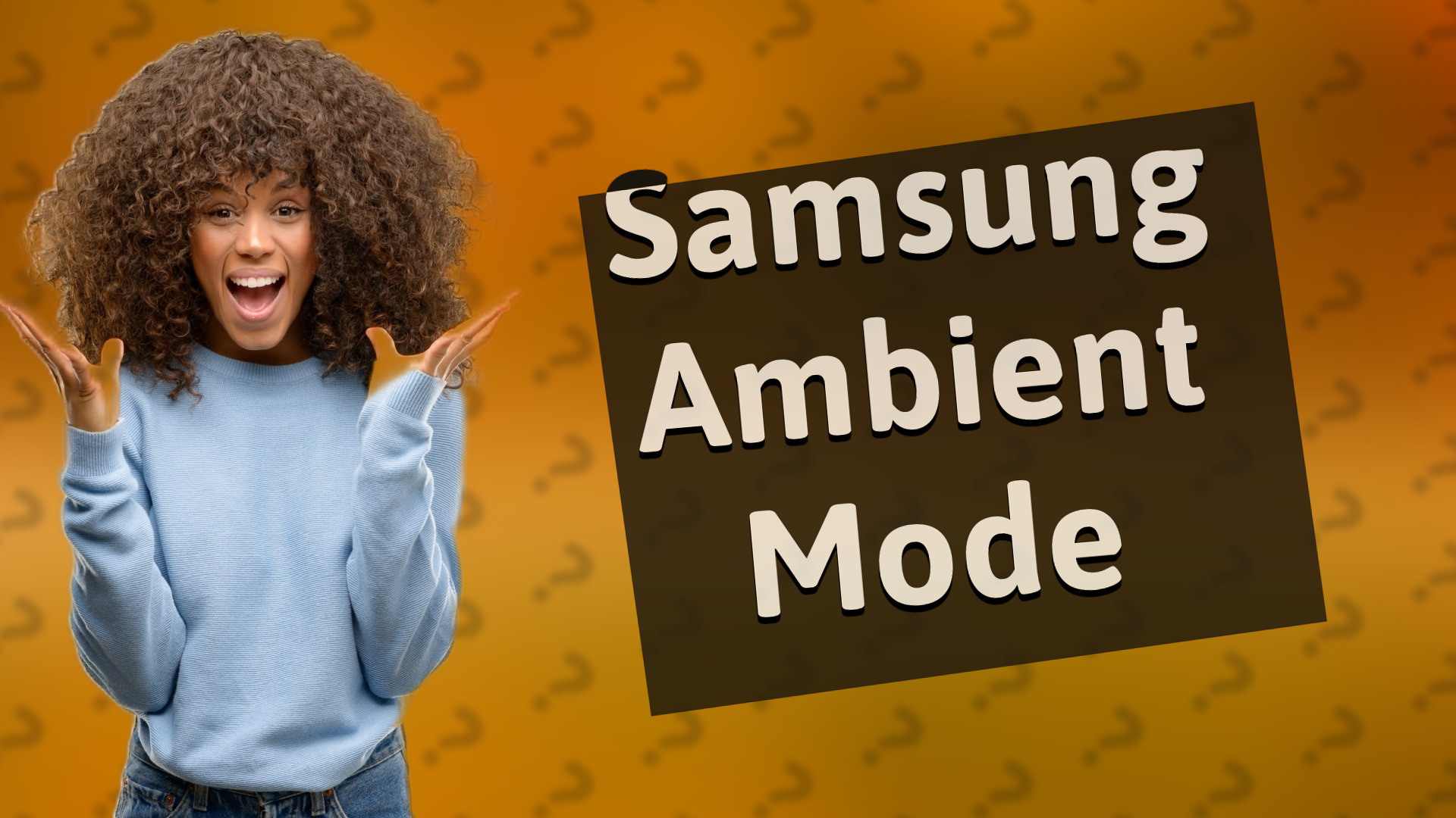 Samsung Ambient Mode