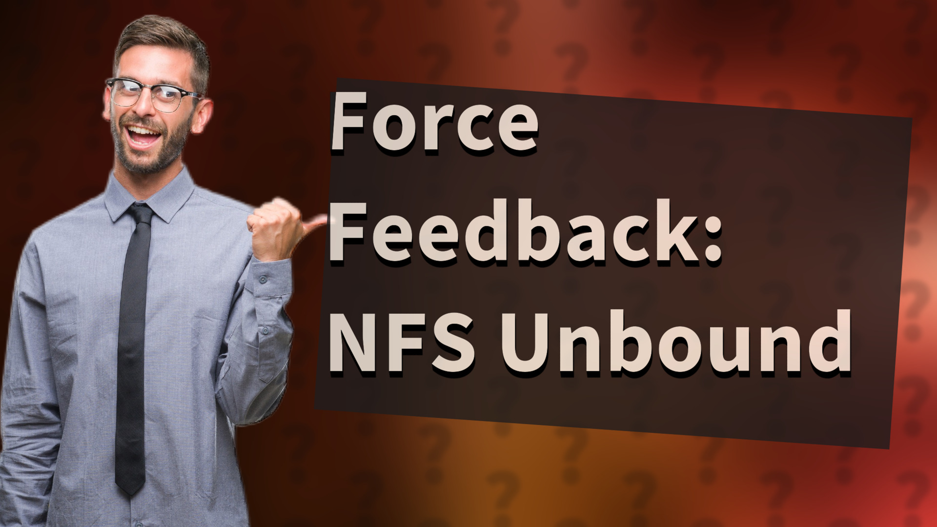 Force Feedback: NFS Unbound