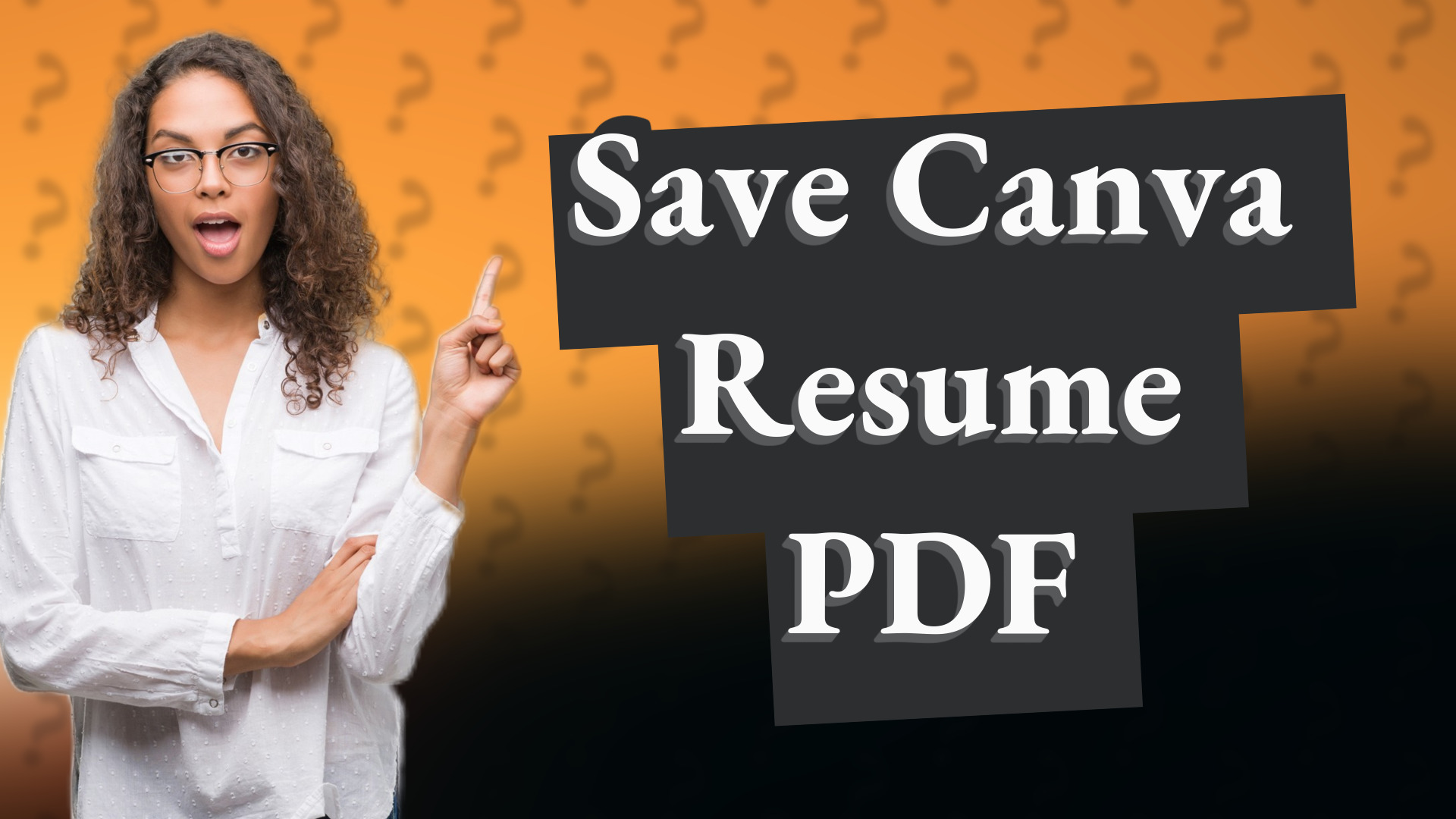 Save Canva Resume PDF
