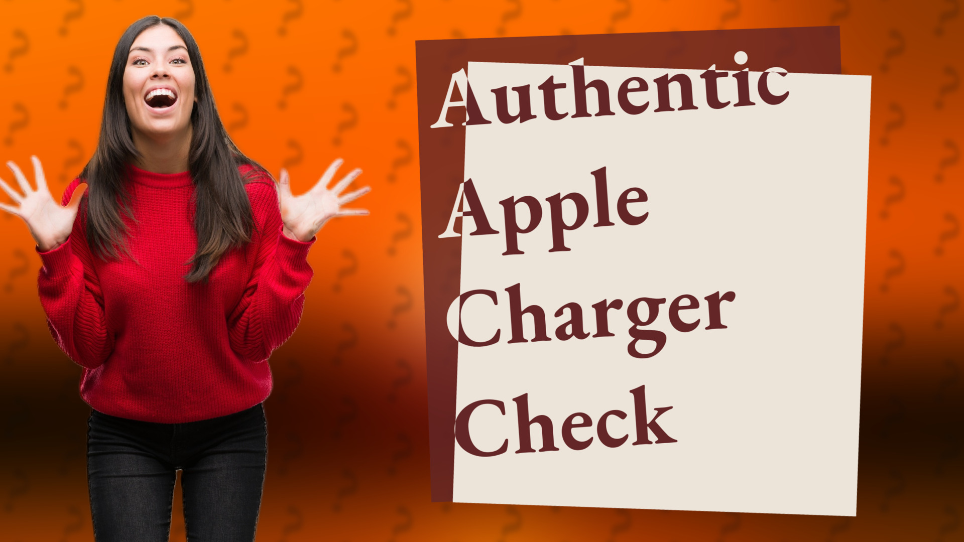 Authentic Apple Charger Check