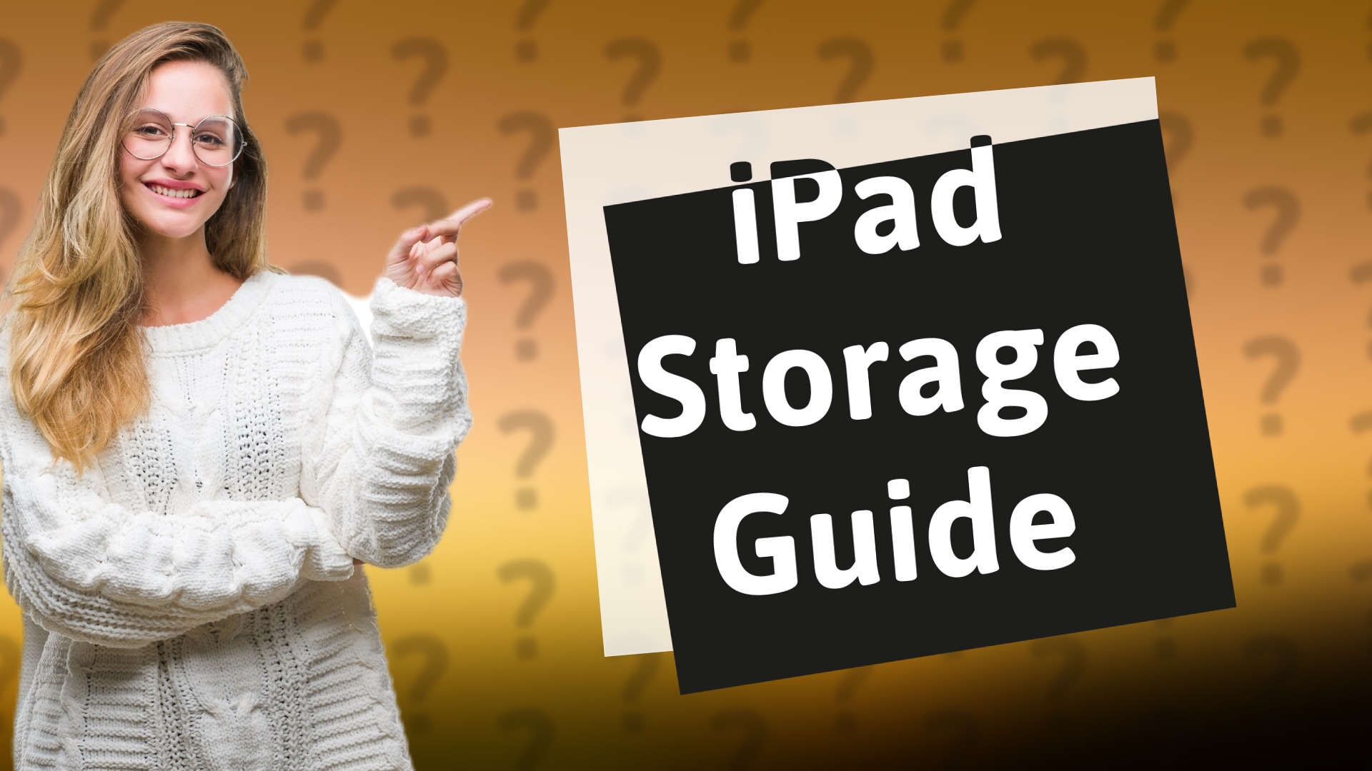 iPad Storage Guide