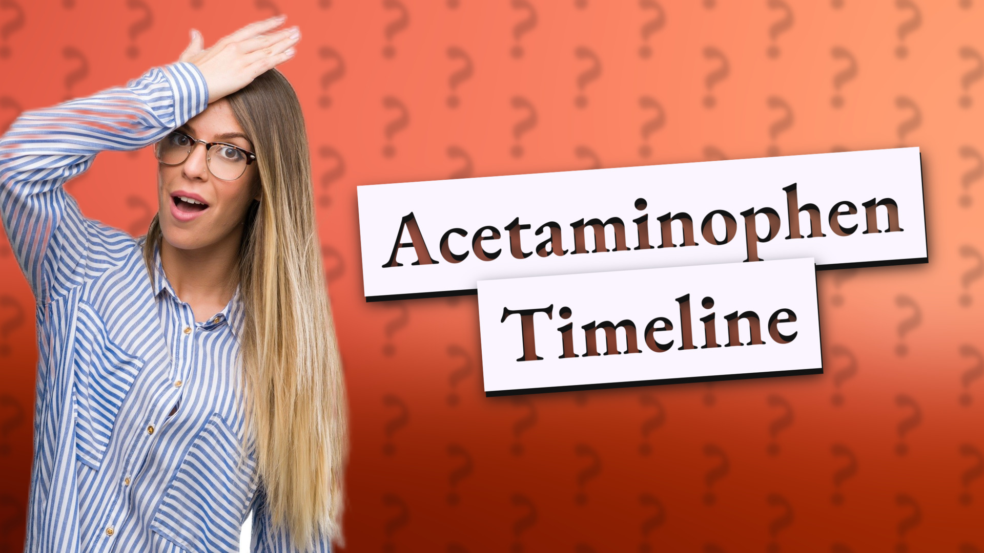 Acetaminophen Timeline