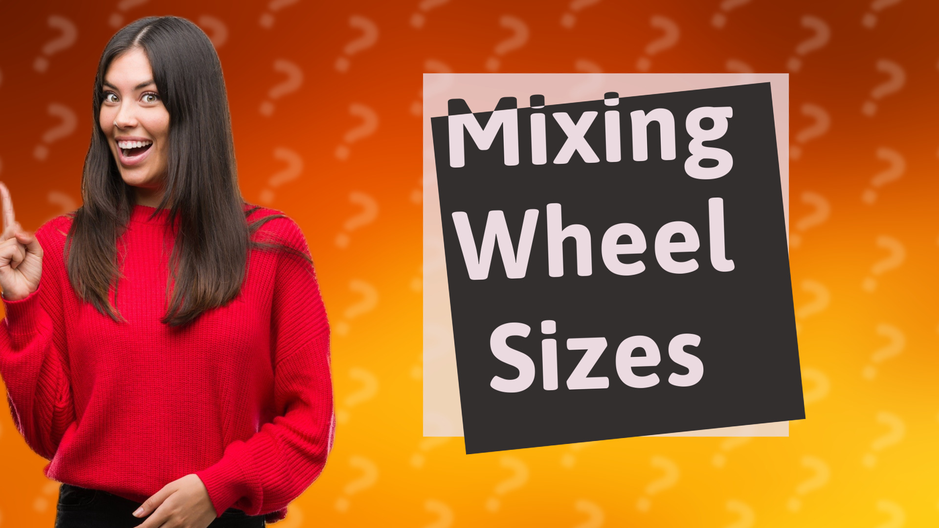 Mixing Wheel Sizes