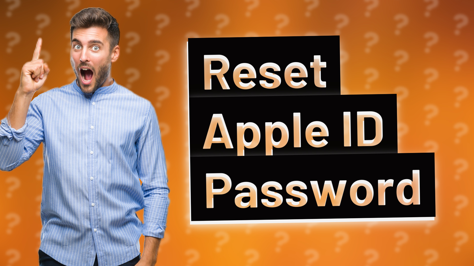 Reset Apple ID Password