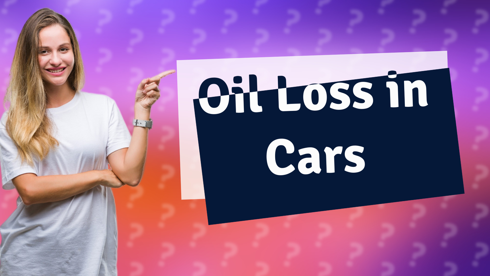 Oil Loss in Cars