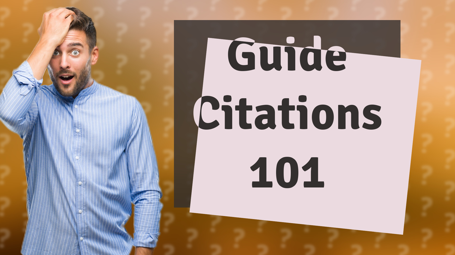 Guide Citations 101