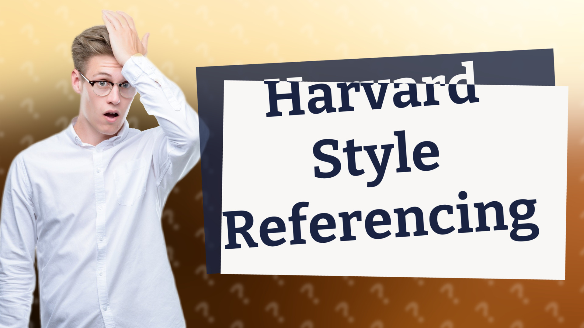 Harvard Style Referencing