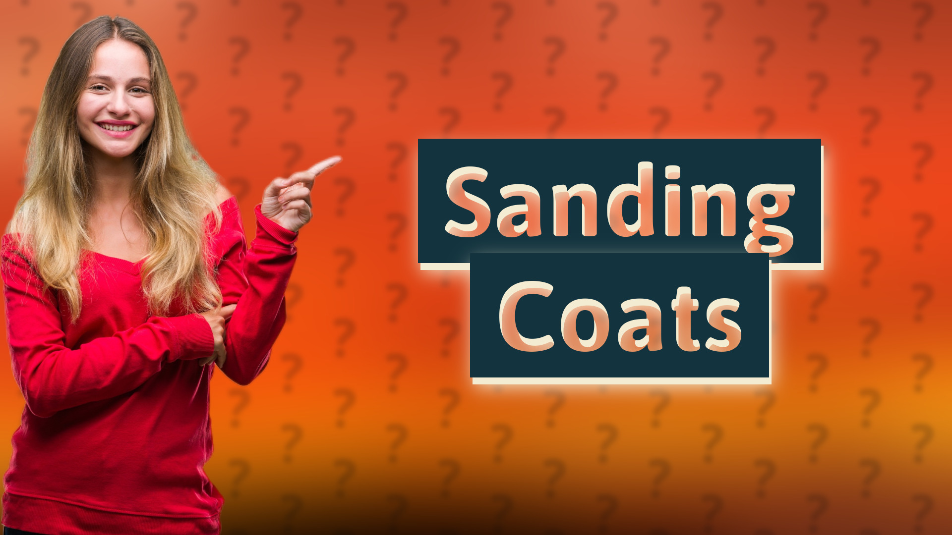 Sanding Coats