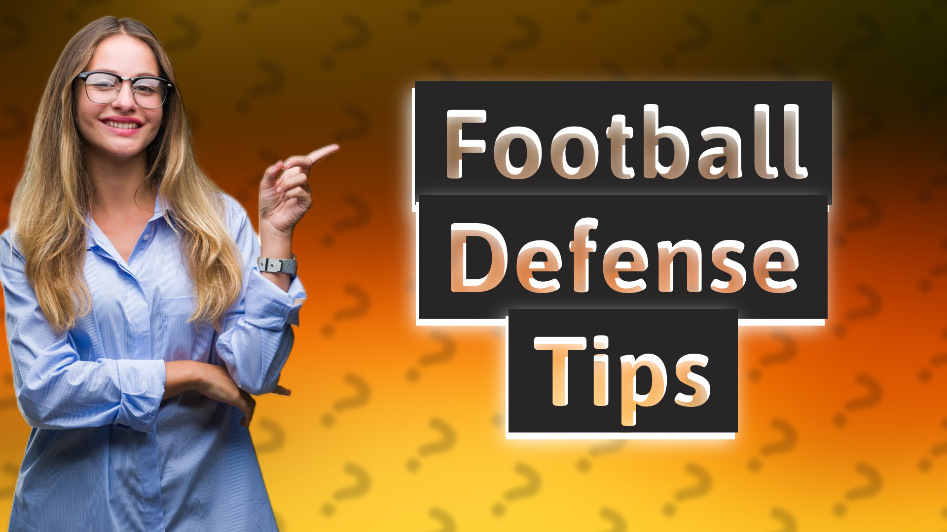 Football Defense Tips