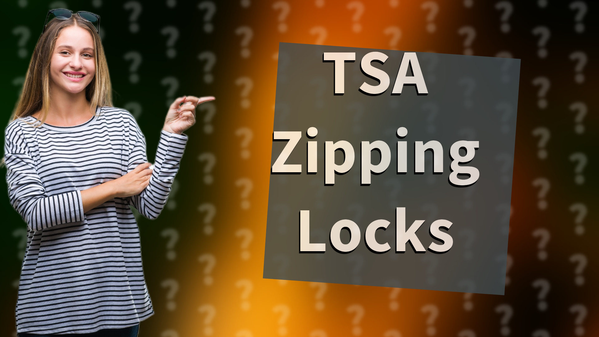 TSA Zipping Locks
