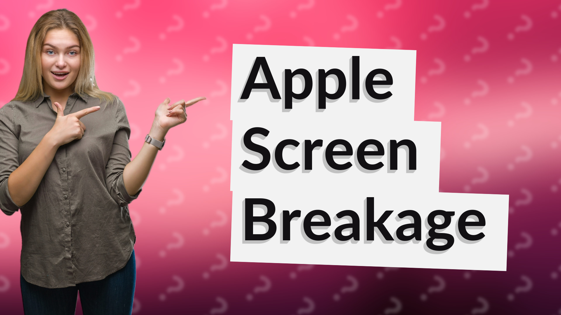 Apple Screen Breakage