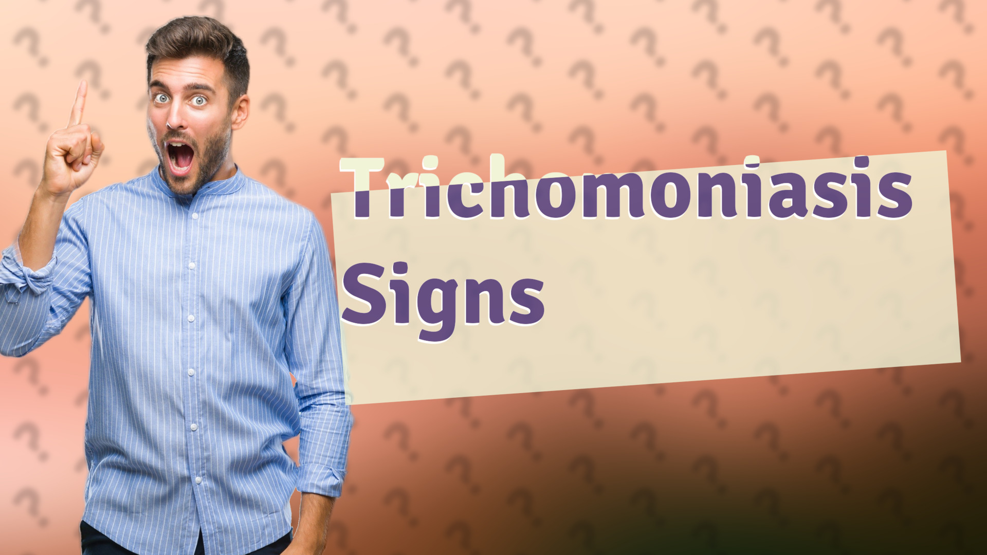 Trichomoniasis Signs