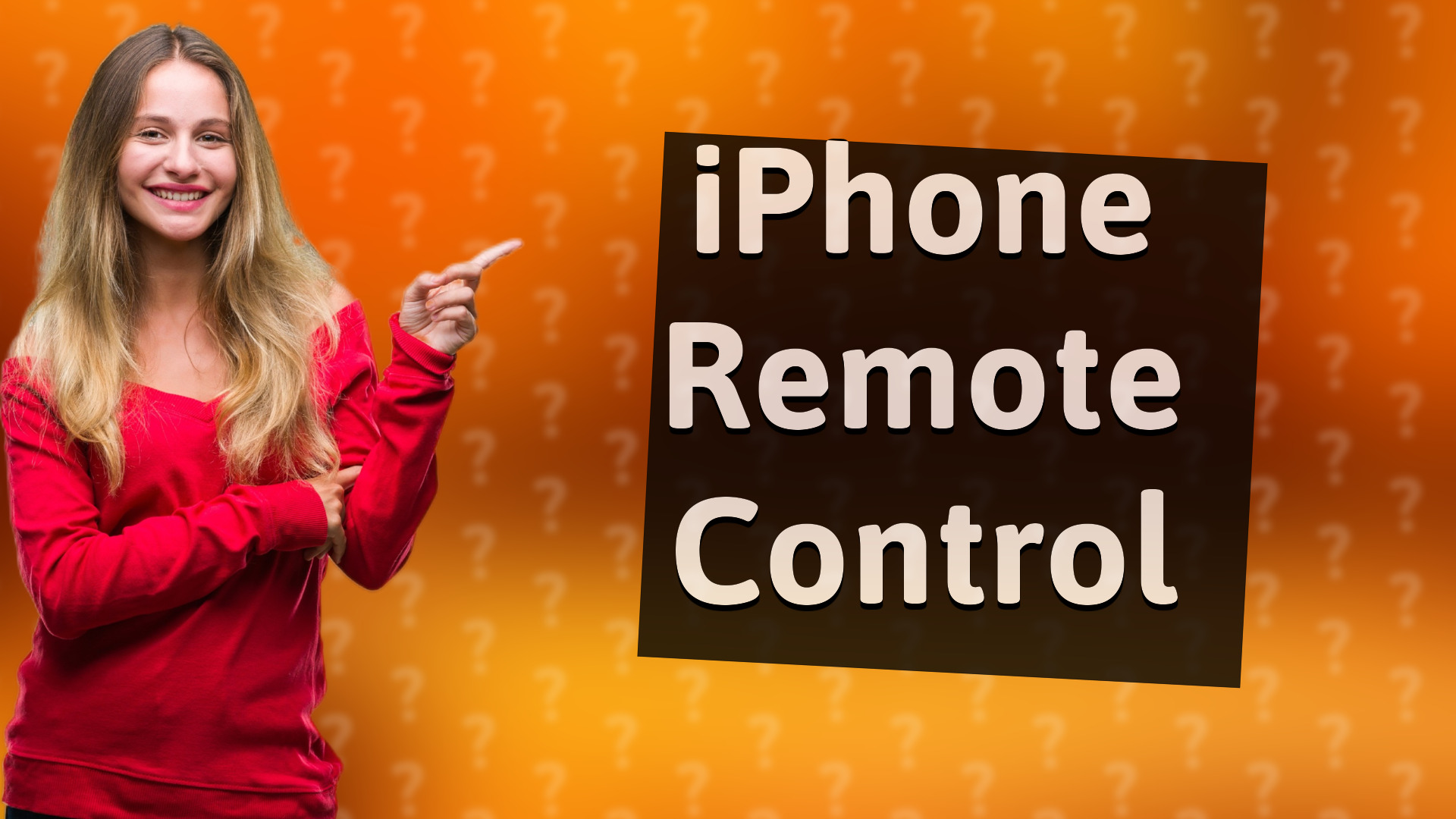 iPhone Remote Control
