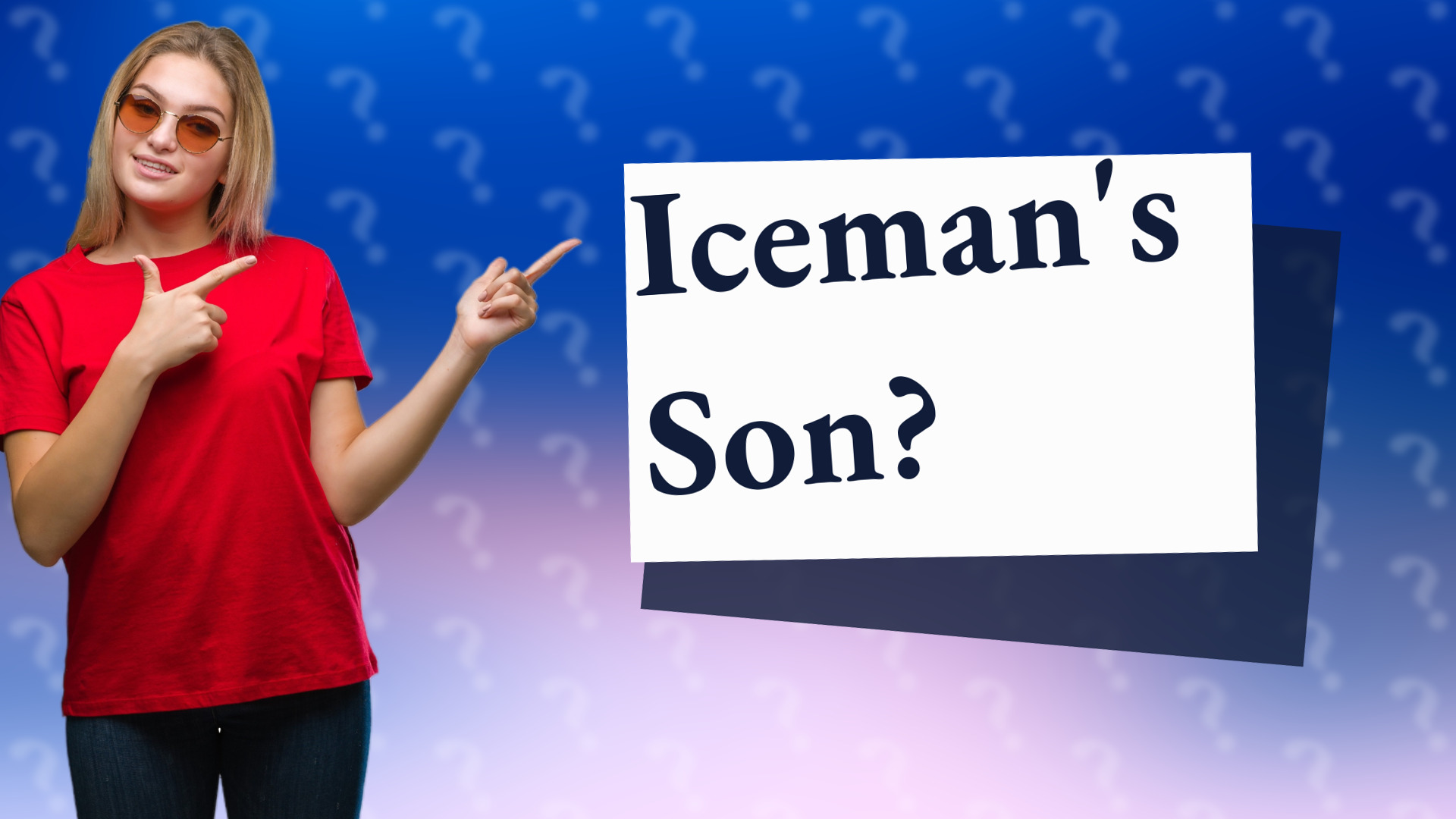 Iceman's Son?