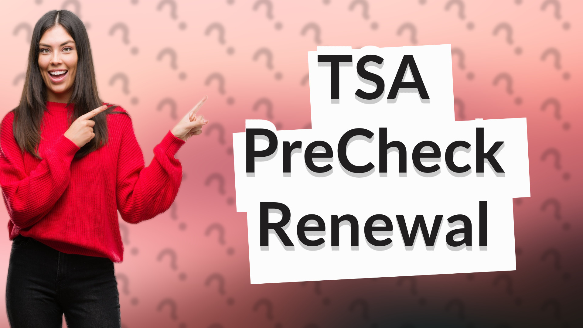 TSA PreCheck Renewal