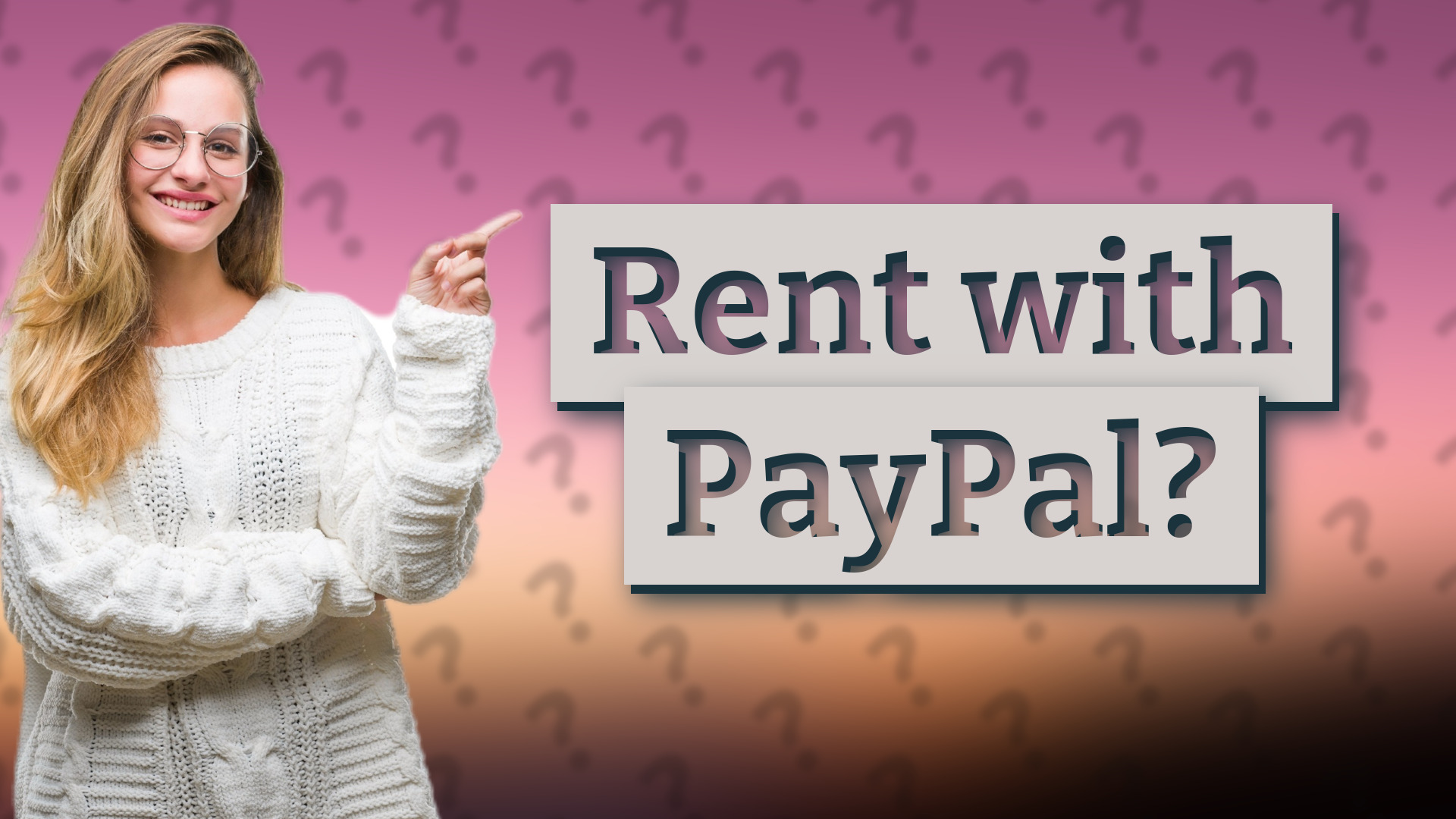 Rent with PayPal?