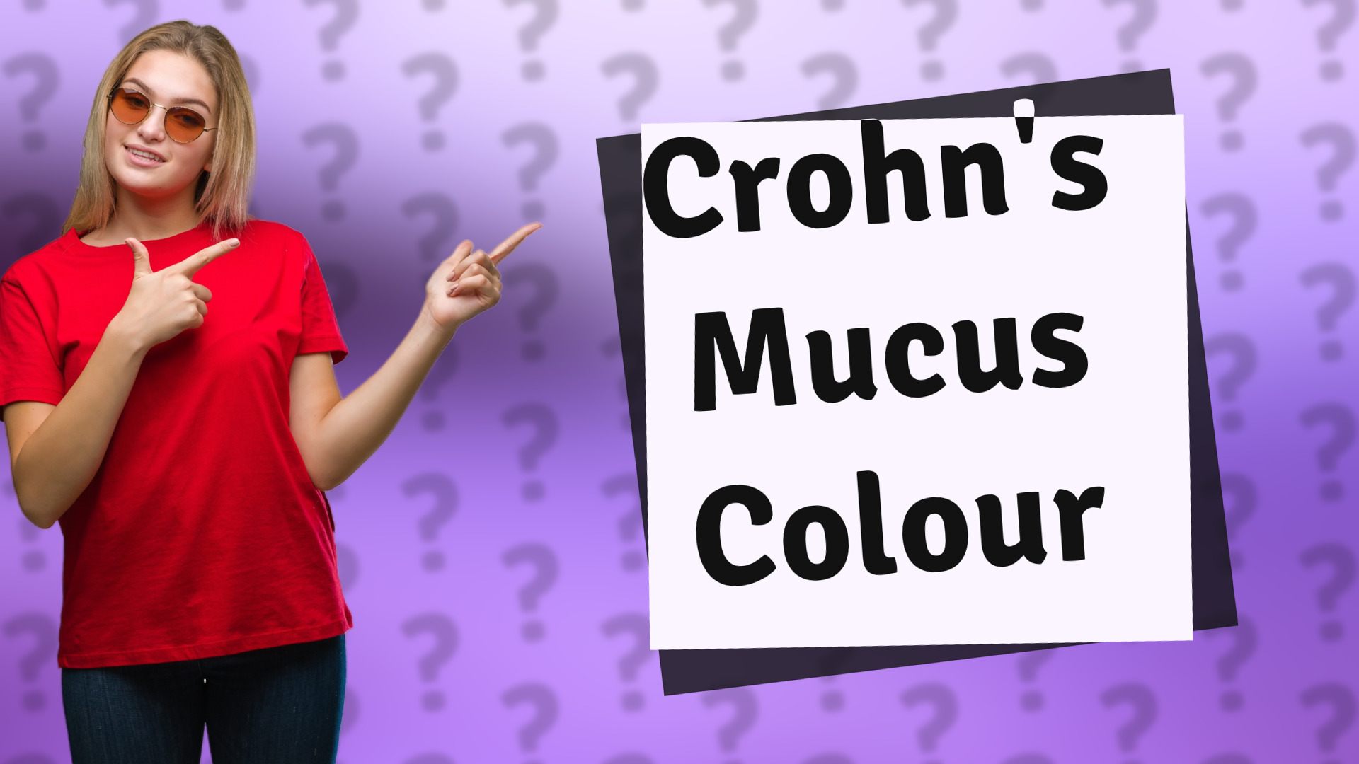 Crohn's Mucus Colour