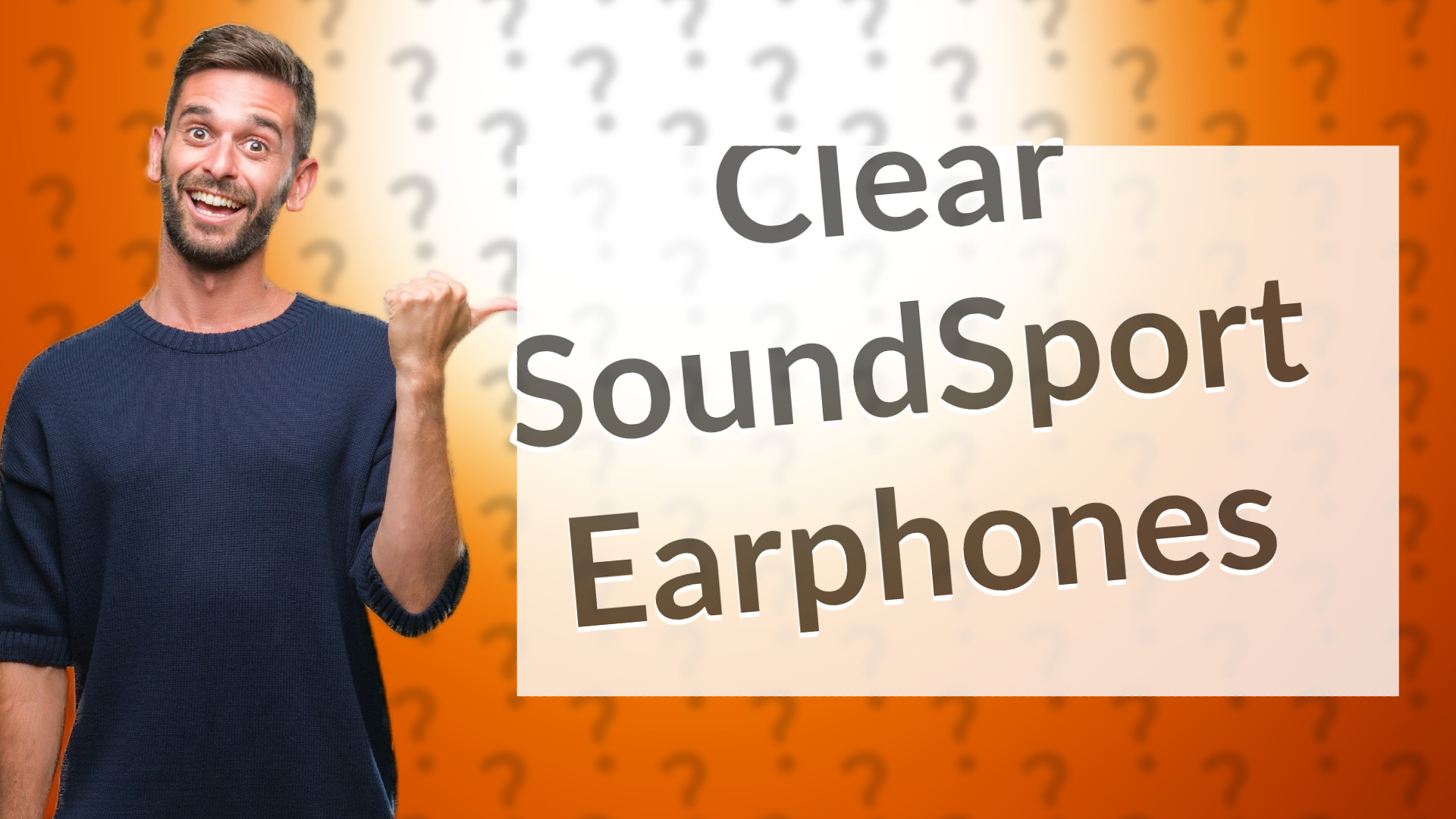 Clear SoundSport Earphones