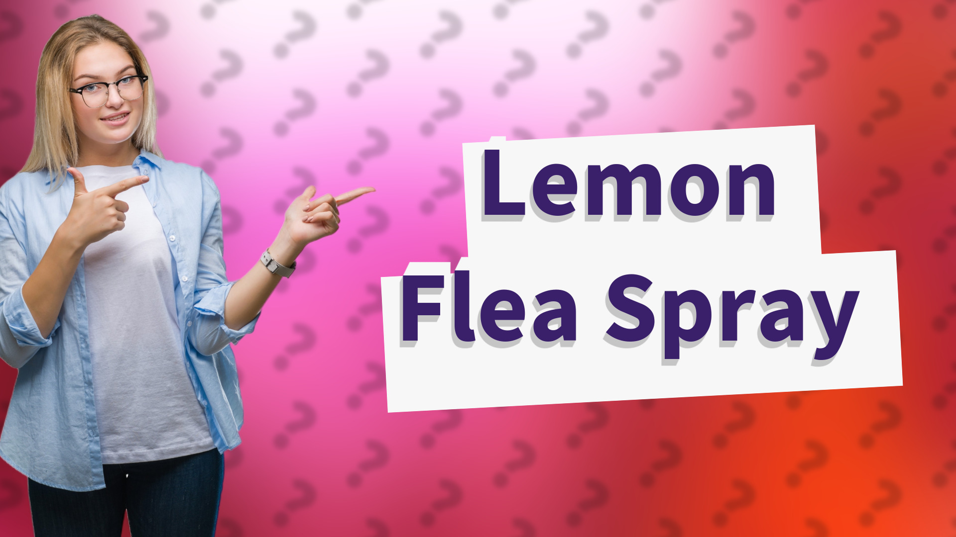 Lemon Flea Spray