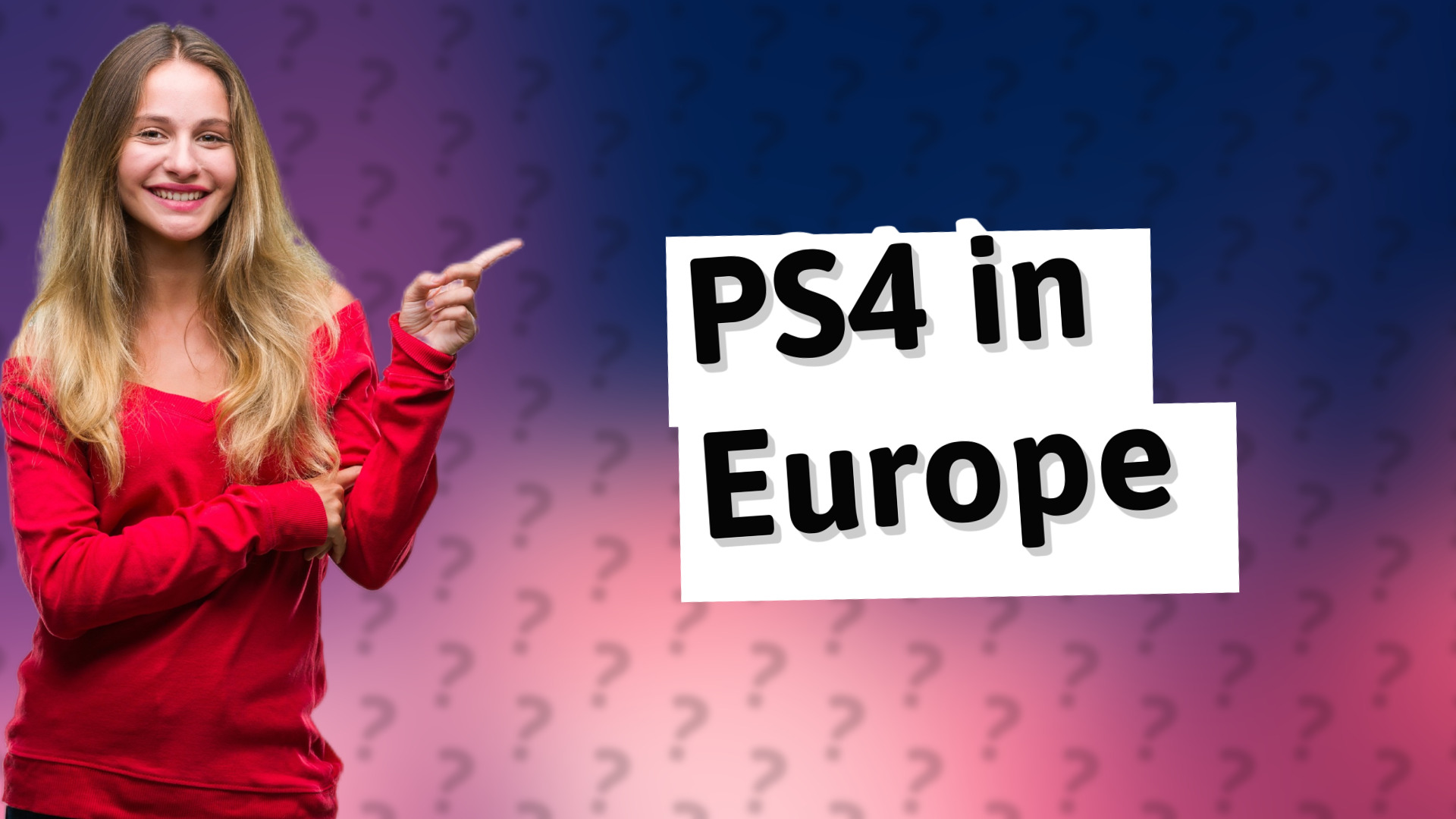 PS4 in Europe