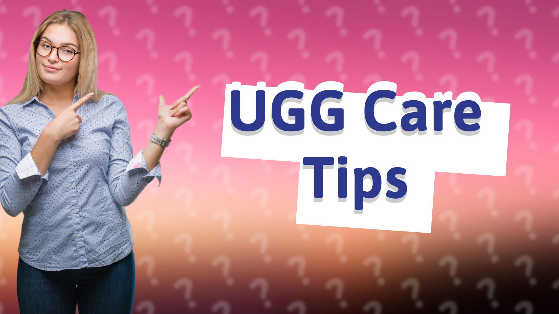 UGG Care Tips