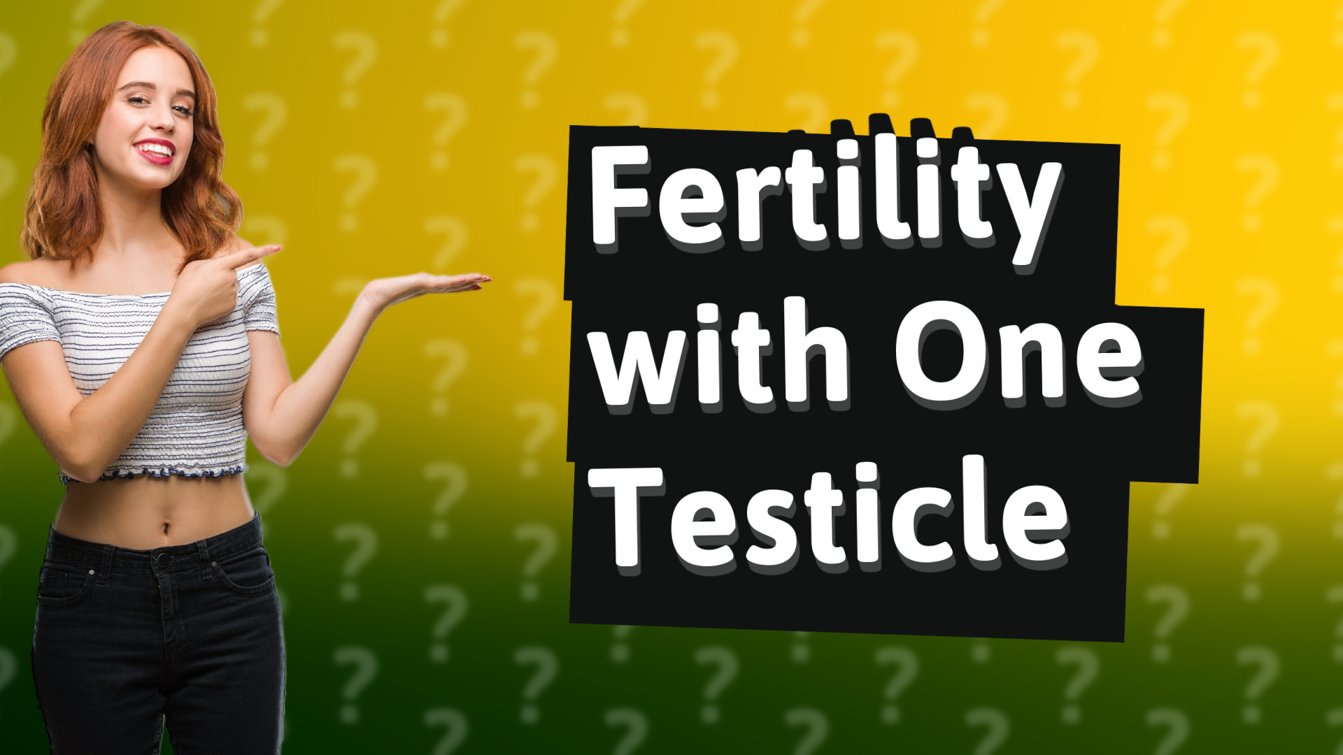 Fertility with One Testicle