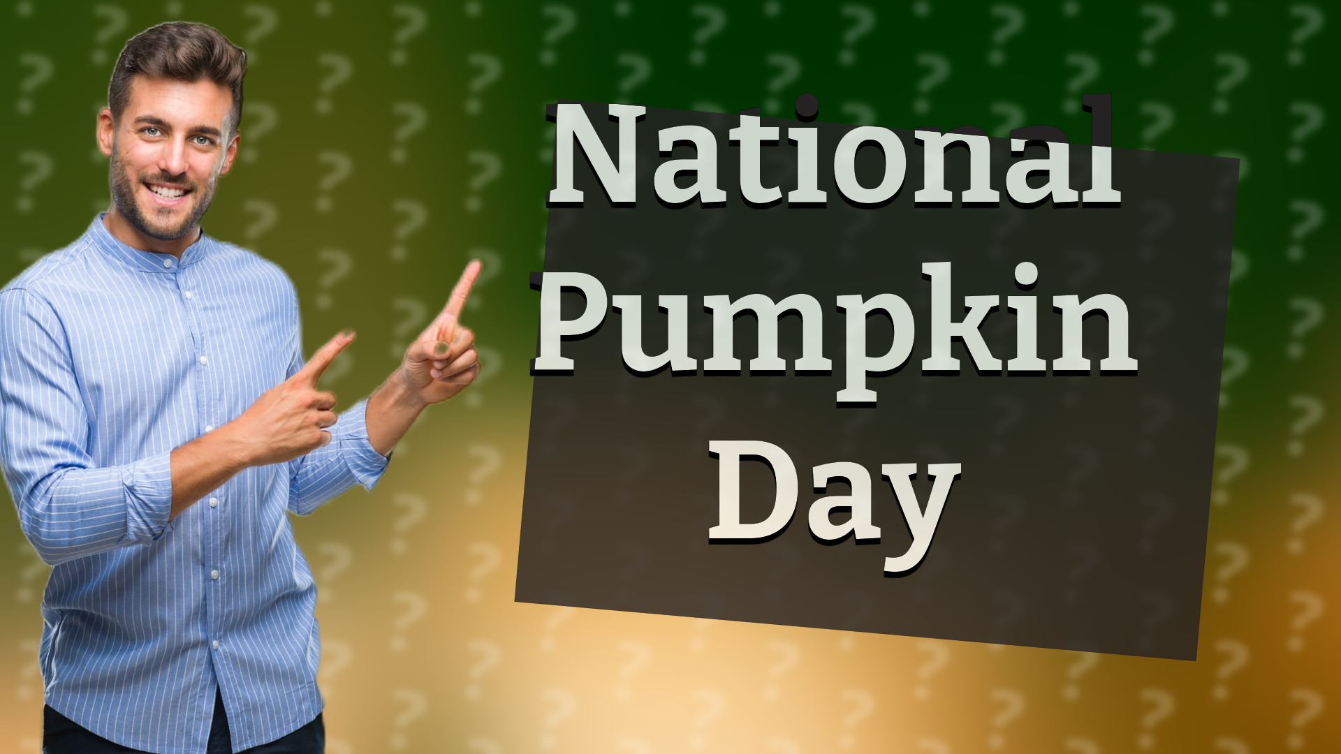 National Pumpkin Day