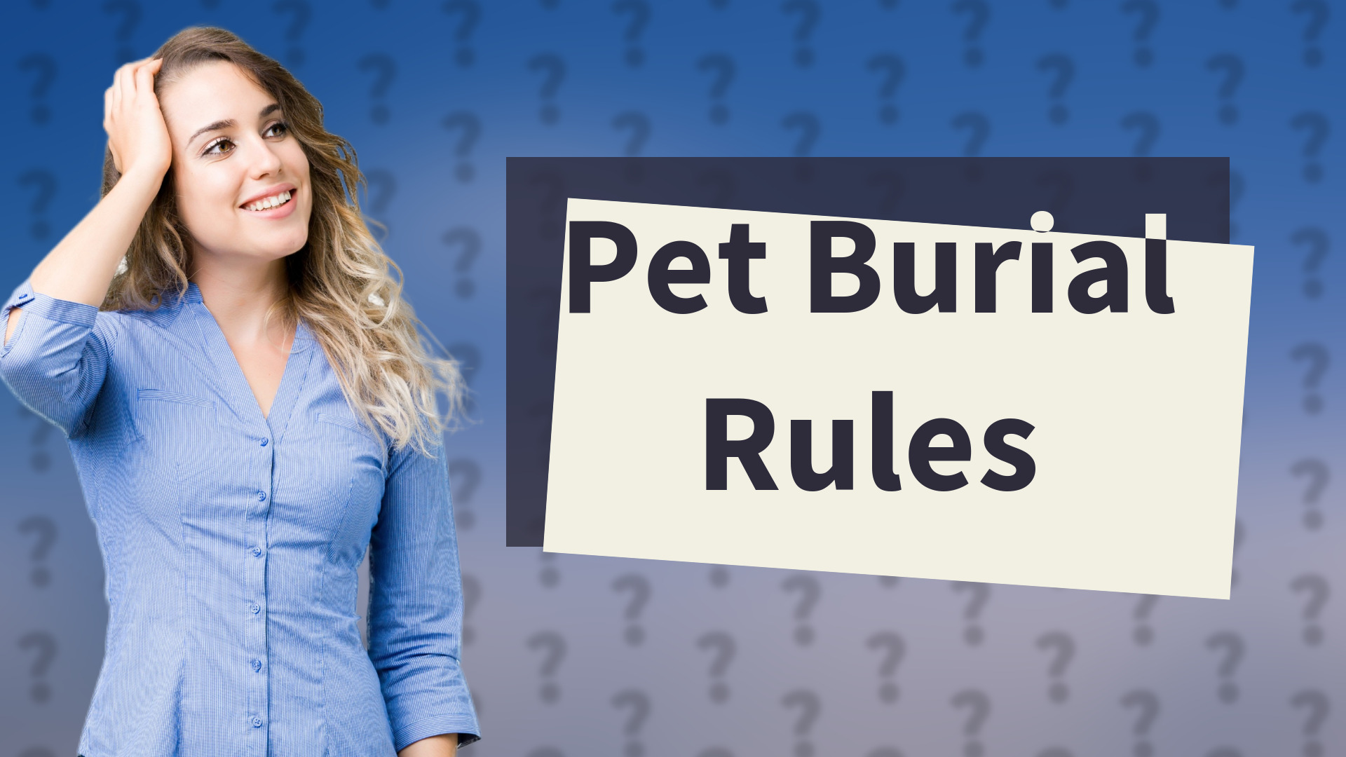 Pet Burial Rules