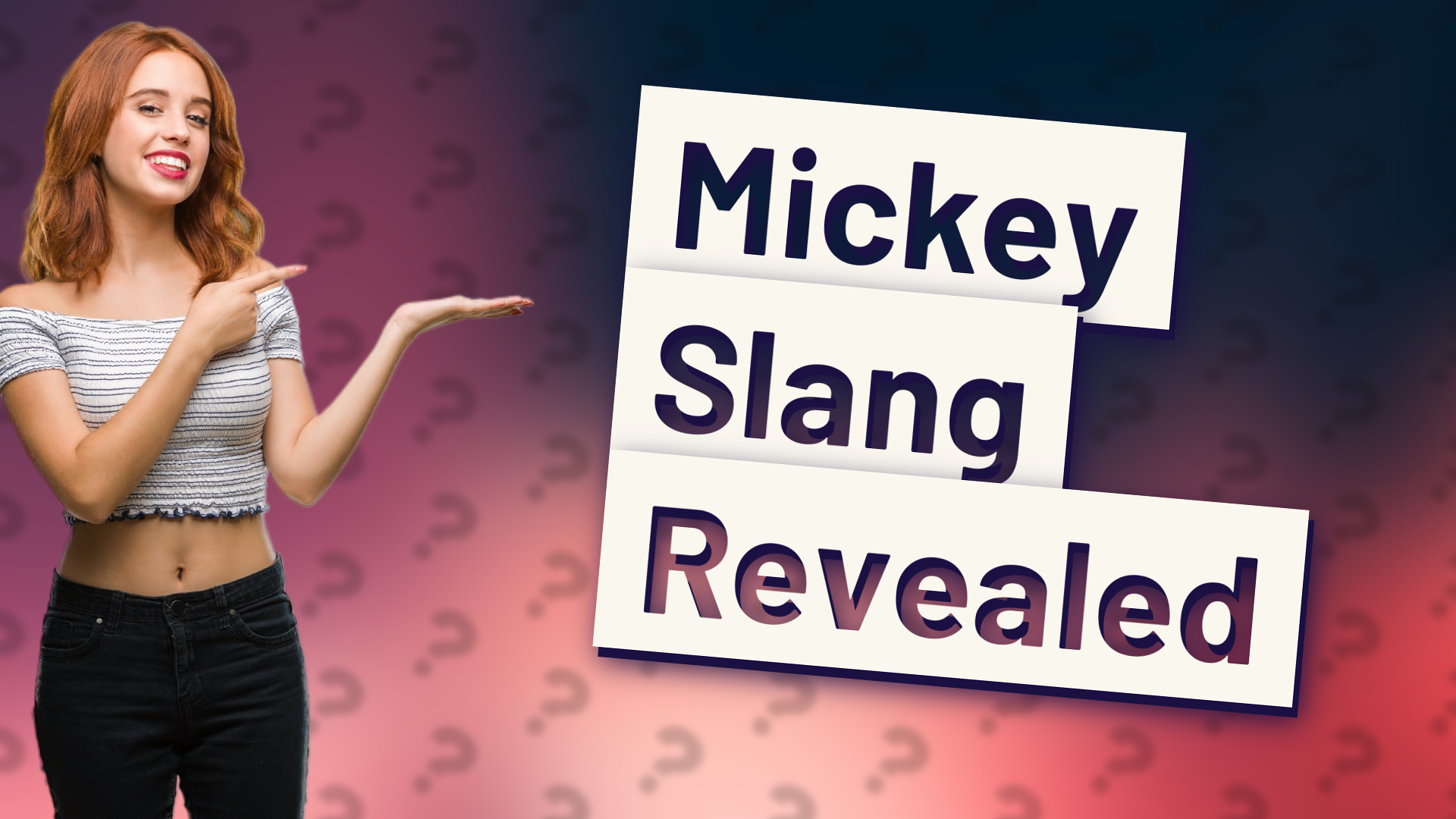 Mickey Slang Revealed