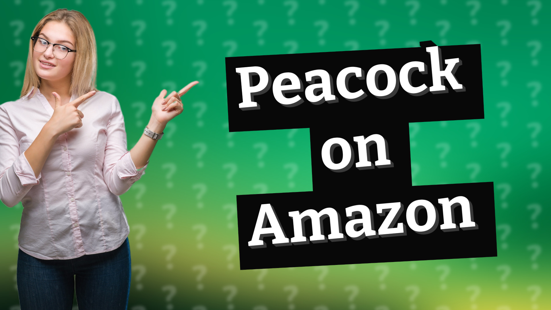 Peacock on Amazon