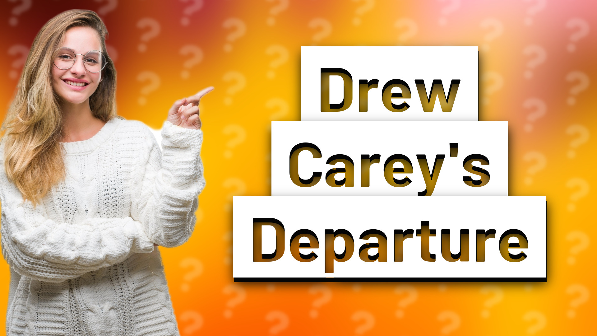 Drew Carey's Departure