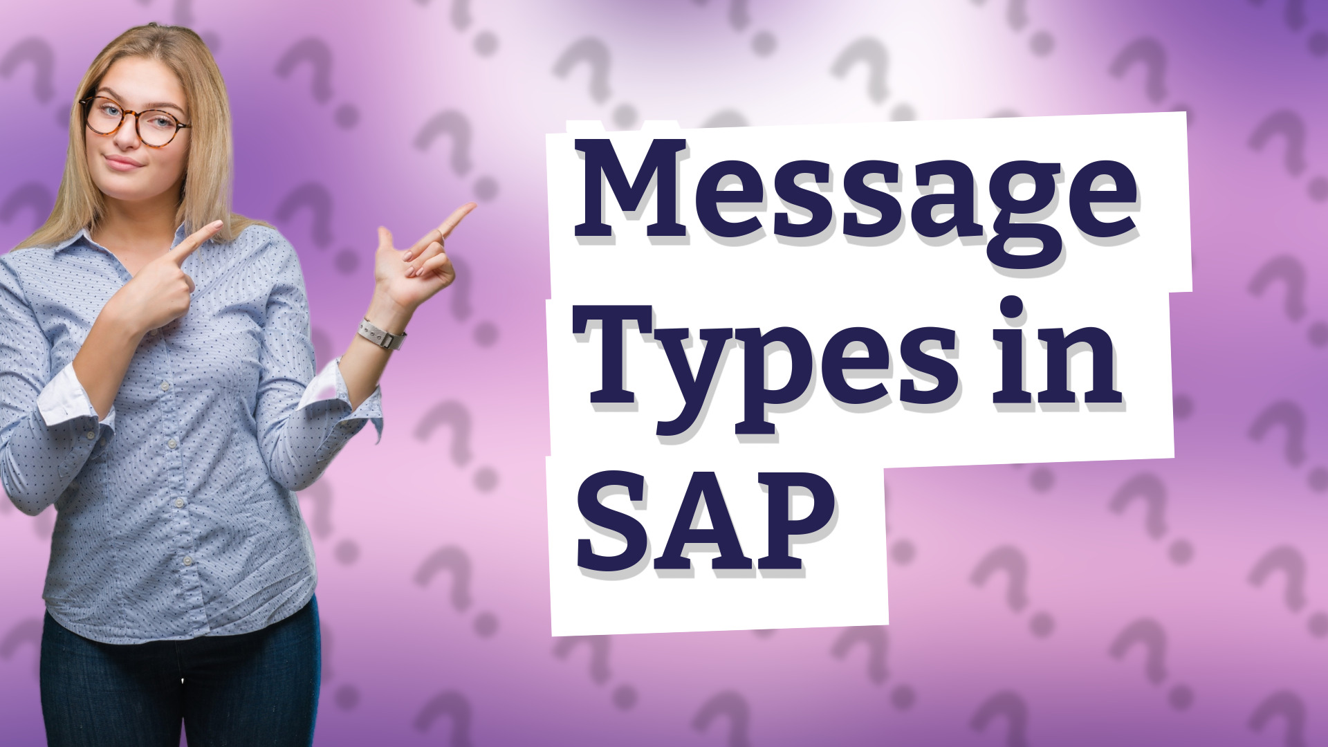 Message Types in SAP
